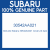 Genuine Subaru 30542AA021 Cover-rel dust