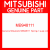 Genuine Mitsubishi MB948111 Spring,rr susp coil