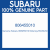 Genuine Subaru 806455010 Ndle brg-55x60x30