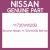 Genuine Nissan 11720VW20B Belt-fan