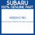 Genuine Subaru 93022AC180 Letter mark grade