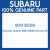 Genuine Subaru 909130088 Clip pin d9