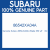 Genuine Subaru 86542XA04A Blade 650 w/f    lhd