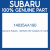 Genuine Subaru 14035AA190 Gasket-int manif