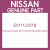 Genuine Nissan E6111JU51B Absorber-shock