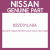 Genuine Nissan 822D31LA0A Cover door sash