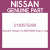 Genuine Nissan 213067S006 Seal-o ring