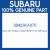 Genuine Subaru 38423KA070 Gr-diff bevel