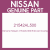 Genuine Nissan 21542AL500 Brkt-rad mountg