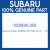 Genuine Subaru 62280AL020 Wstr out dr r    orh