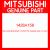 Genuine Mitsubishi 1428A158 Gasket,fuel inj nozz