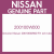 Genuine Nissan 200100W000 Frt exh tube