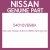 Genuine Nissan 54010-VB98A Spring-front