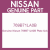 Genuine Nissan 769B71LA0B Plate kick