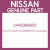 Genuine Nissan 24420M6600 Bar assy-batter