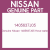 Genuine Nissan 1405637J05 Hose-water