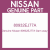 Genuine Nissan 80932EJ77A Garn assy-