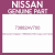 Genuine Nissan 73882AV700 Cap-roof rack