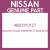 Genuine Nissan 49203Y0127 Seal kit-oil