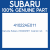 Genuine Subaru 41022AE011 Cushion rub      lh