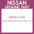 Genuine Nissan 828161LA1B Tape rr dr rh