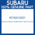 Genuine Subaru 45162AG021 Hose over flow