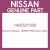 Genuine Nissan 140552Y000 Hose-water