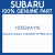 Genuine Subaru 12332AA110 Plate-drive