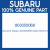 Genuine Subaru 803050068 Wash-50x61xt