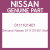 Genuine Nissan 0111101401 Bolt