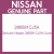 Genuine Nissan 286591CJ5A Cover