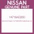 Genuine Nissan 14719AD200 Gasket-egr c/v