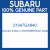 Genuine Subaru 21047GA840 Bush (stab)