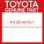 Genuine Toyota 45130F4010C1 Pad assy  steering