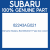 Genuine Subaru 82243AG021 Fuse box cover