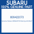 Genuine Subaru 806422070 Ndle brg-22x30x27