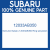 Genuine Subaru 12033AB350 Ring set-piston