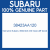 Genuine Subaru 38423AA120 Gear-diff bevel