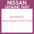 Genuine Nissan 0111101371 Bolt