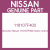 Genuine Nissan 118107F400 Valve control