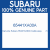 Genuine Subaru 65441XA00A Cable assy       rh