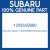 Genuine Subaru 12033AB960 Ring set-piston