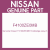 Genuine Nissan F4100ZE0MB Hoodledge assy-rh