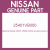 Genuine Nissan 25401-VB000 Infiniti sw-auto power w