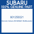 Genuine Subaru 901250021 Bolt&washer