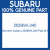 Genuine Subaru 26296AL040 Pad kit f