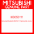 Genuine Mitsubishi MD050111 Spring,inlet & exh v