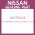 Genuine Nissan 1211731U10 Bush con rod