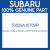 Genuine Subaru 53029AJ0709P Rad pnl compl fru