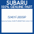 Genuine Subaru 52401FJ0009P Skirt compl r 5d